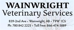 Wainwright Veterinary Services Inc, opening hours