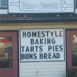 Buns & Sweets, Bridgenorth, ON opening hours