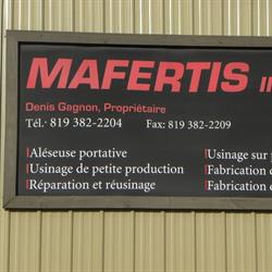 Mafertis Inc, Chesterville, QC opening hours