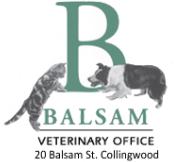 Balsam Veterinary Hospital, Collingwood, ON opening hours
