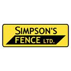 Simpson's Fence Ltd, Windsor, ON opening hours