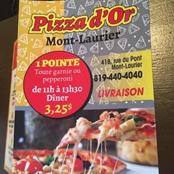 La Pizza D'or, Mont-Laurier, QC opening hours