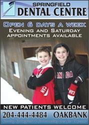 Springfield Dental Centre, Oakbank, MB opening hours