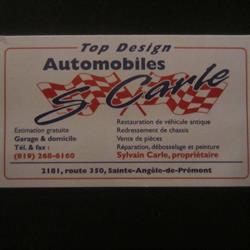 Garage Top Design Automobiles Inc in Sainte-Angele-de-Premont, opening hours