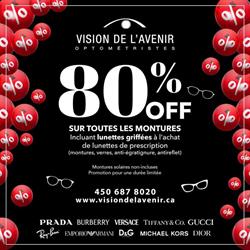 Vision De L'Avenir Optometristes, Laval, QC opening hours