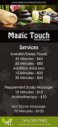 Magic Touch Healthcare, Richmond Hill, ON opening hours