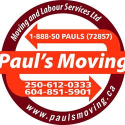Paul's Moving and Labour Services LTD., Prince George, BC opening hours