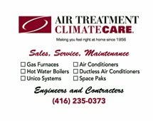 Air Treatment ClimateCare, Toronto, ON opening hours