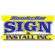 Thunder Bay Sign & Install Inc, opening hours