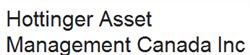 Hottinger Asset Management Canada Inc in Toronto, ON (Financial District) - Opening Hours
