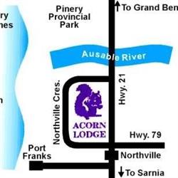 Acorn Lodge, Thedford, ON opening hours