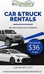 Economy Car and Truck Rental, Woodbridge, ON opening hours