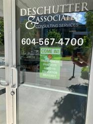 DeSchutter & Associates Consulting Services, Squamish, BC opening hours