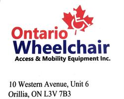 Ontario Wheelchair Access & Mobility Equipment Inc, Orillia, ON opening hours