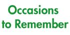 Occasions to Remember, Prince Rupert, BC opening hours