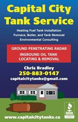 Capital City Tank Services Inc, Victoria, BC opening hours