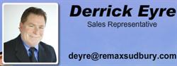 Derrick Eyre, Sudbury, ON opening hours