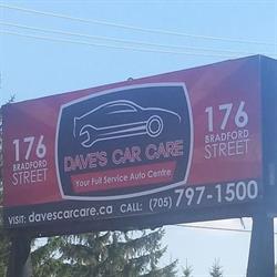 Dave's Car Care, Barrie, ON opening hours