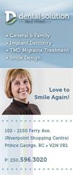 Dental Solution, Prince George, BC opening hours