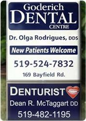 Goderich Dental Centre, opening hours