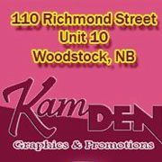KamDen GRaphics and promotions, Woodstock, NB opening hours