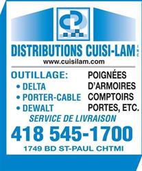Distribution Cuisi-Lam Inc, Chicoutimi, QC opening hours