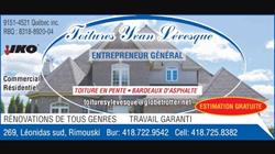 Toitures Yvan Levesque, Rimouski, QC opening hours