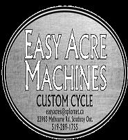 Easy Acres Machine Custom Cycle, Strathroy, ON opening hours