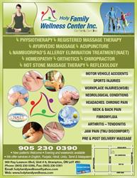 Holy Family Wellness Centre Inc, Mississauga, ON opening hours