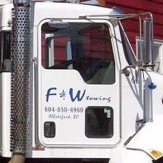 F & W Towing Ltd, Abbotsford, BC opening hours