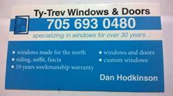 Ty-Trev Windows & Doors, Garson, ON opening hours