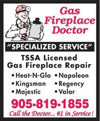 Gas Fireplace Doctor, Mississauga, ON opening hours
