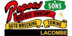 Popow's Body Shop Ltd, Lacombe, AB opening hours