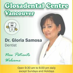 Glosadental Centre, Vancouver, BC opening hours
