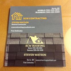 SCW Contracting and Roofing, Barrie, ON opening hours