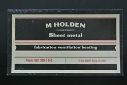 M Holden Sheet Metal, Shelburne, NS opening hours
