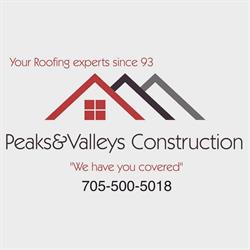 Peaks and Valleys Roofing Inc, Angus, ON opening hours