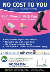 MISSISSAUGA ORTHOPEDICS CLINIC, Mississauga, ON opening hours