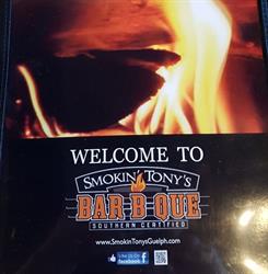 Smokin' Tony's BBQ, Guelph, ON opening hours