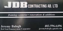 JDB Contracting Ltd, Sylvan Lake, AB opening hours