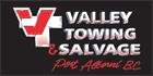 Valley Towing & Salvage, Port Alberni, BC opening hours