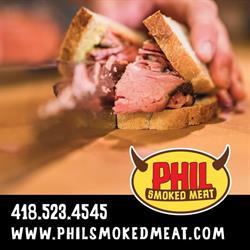 Phil Smoked Meat, Québec, QC opening hours