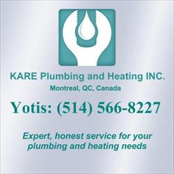 KARE Plumbing and Heating INC., Montréal, QC opening hours