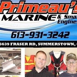 Primeau's Marine and Small Engines Plus Ltd, Summerstown, ON opening hours