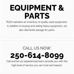 RLM Machinery, Prince George, BC opening hours
