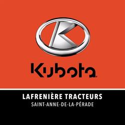 Le Groupe Lafrenière Tracteurs - Kubota, Sainte-Anne-de-la-Perade, QC opening hours