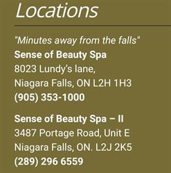 Sense Of Beauty, Niagara Falls, ON opening hours