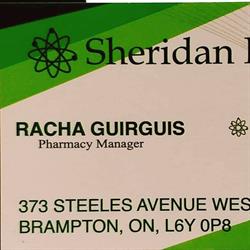 Sheridan Pharmacy, Brampton, ON opening hours