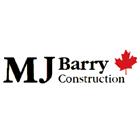 MJ Barry Construction, Victoria, BC opening hours
