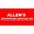 Allens Enterprises Services Inc, Rosslyn, ON opening hours